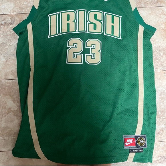 lebron james irish jersey